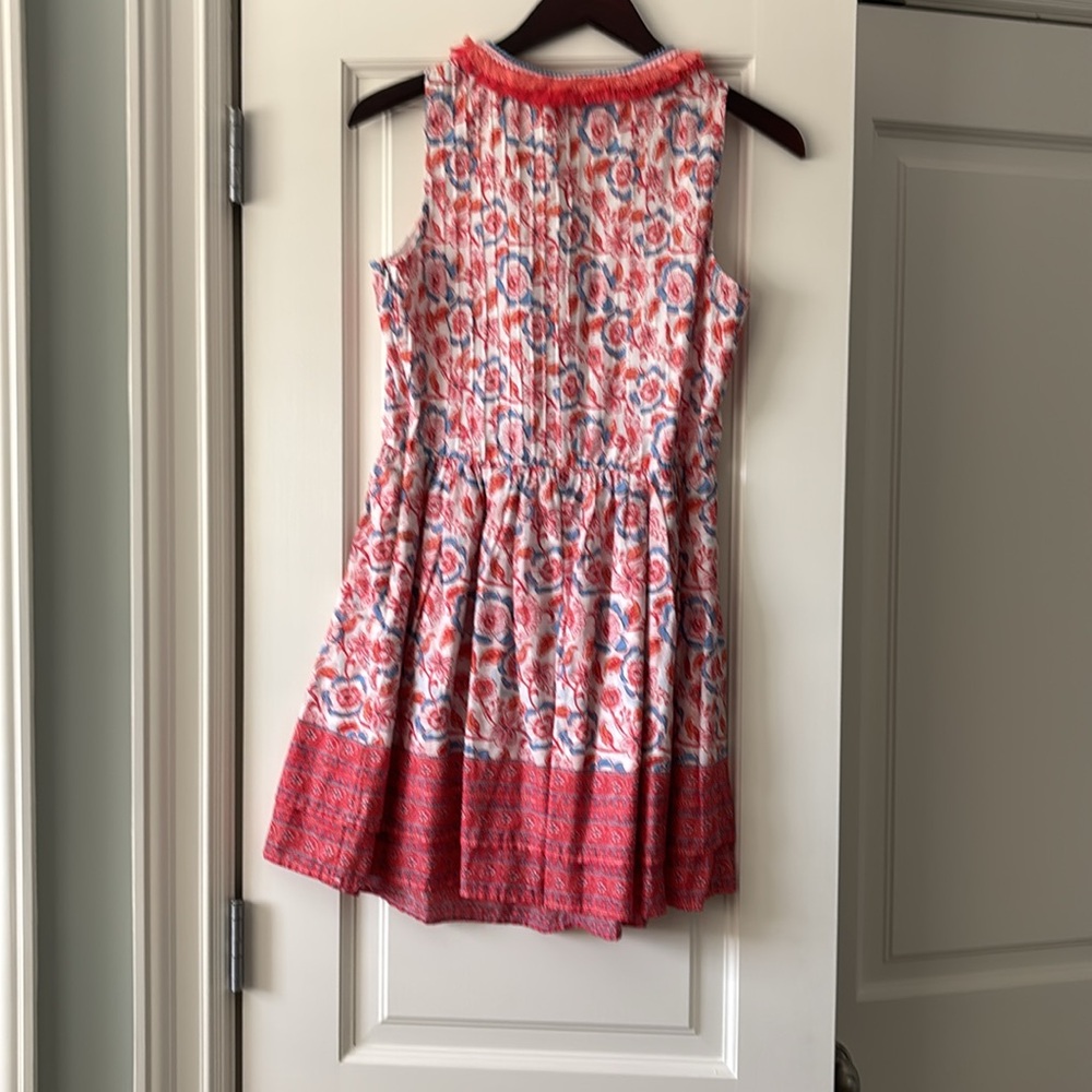 NWT Vineyard Vines floral print pin tuck dress - Picture 7 of 8